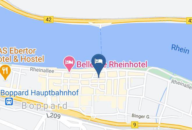 Rhein Hunsruck Kreis - Gastehaus Zum Markt Maps