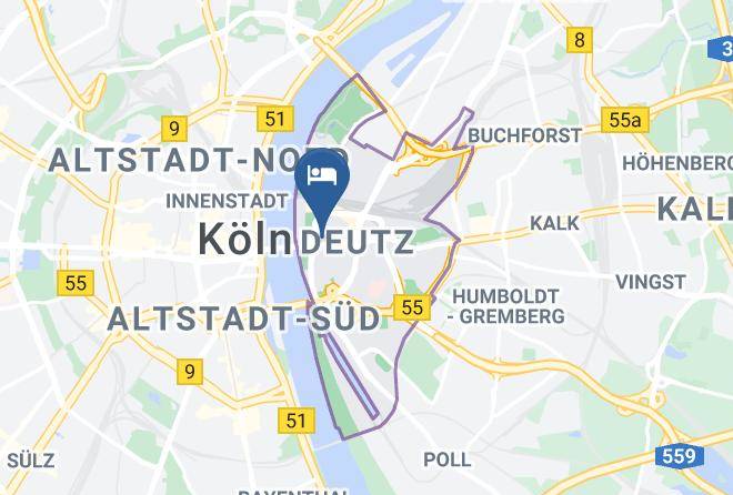Cologne - Gastehaus 'zur Guten Quelle' Gmbh Maps