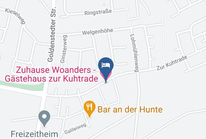 Oldenburg - Gastehaus Zur Kuhtrade Maps