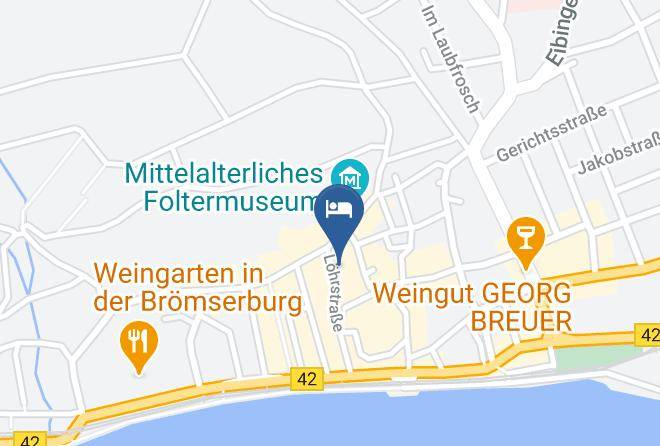 Rheingau Taunus Kreis - Gastehaus Zur Lindenau Maps