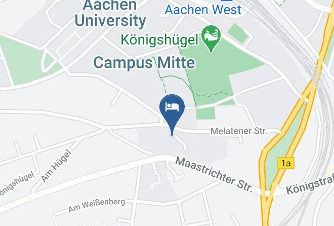 Aachen - Gastehauser Der Rwth Aachen Maps