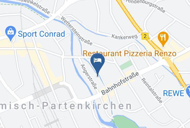 Garmisch Partenkirchen - Gasteheim Pia Maria Maps