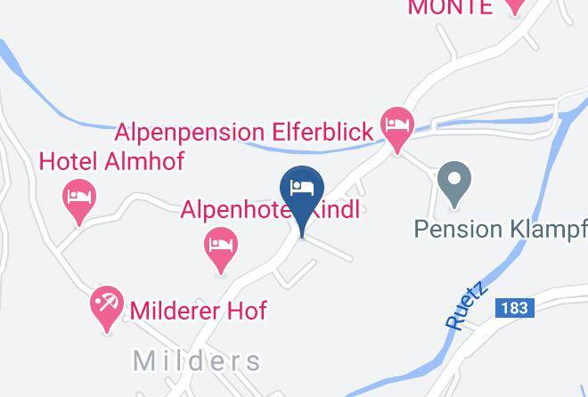 Innsbruck Land - Gasteheim Tanzer Maps