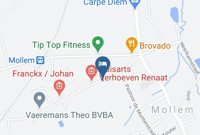 Flemish Brabant - Gastenkamers Kezenestje Maps