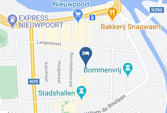 West Flanders - B&b Gastenverblijf De Arend Maps