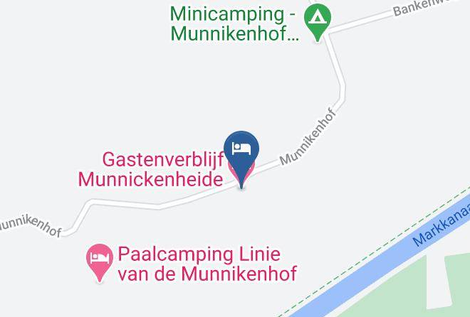 Gastenverblijf Munnickenheide Map