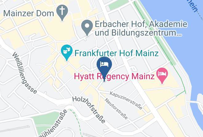 Mainz - Gastewohnung Im Logenhaus Maps