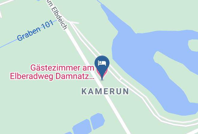 Luchow Dannenberg - Gastezimmer Am Elberadweg Damnatz Ot Kamerun Maps