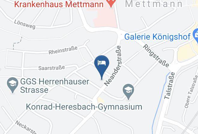 Mettmann - Gastezimmer Am Rathaus Ferienwohnung + Monteurzimmer + Messezimmer Maps