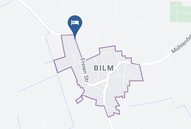 Stadt Hannover - Gastezimmer Bilm Maps