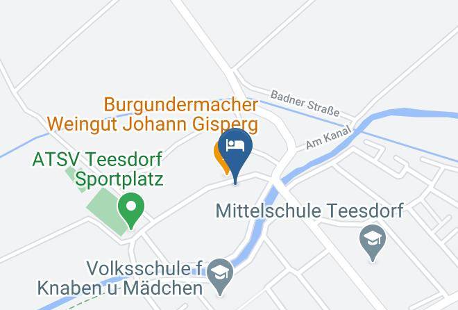 Baden - Gastezimmer Fruhwirth Maps