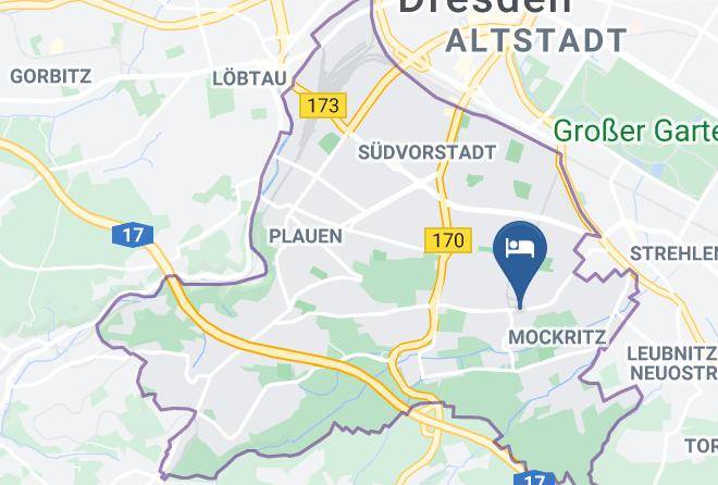 Dresden - Gastezimmer Gartenblick Maps