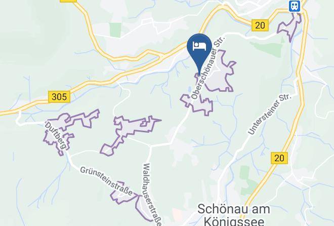 Berchtesgadener Land - Gastezimmer Hanottenlehen Maps