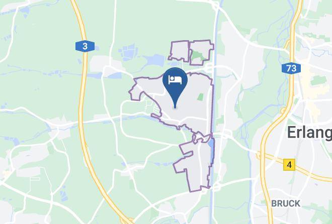 Erlangen - Gastezimmer Hausackerweg Maps