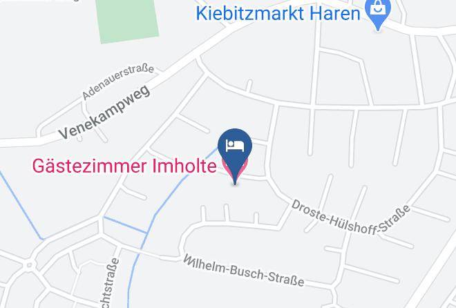 Emsland - Gastezimmer Imholte Maps