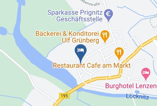 Prignitz - Haus Locknitz Ferienhaus Maps
