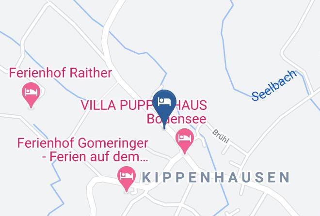 Bodenseekreis - Gastezimmer Kippenhausen Maps