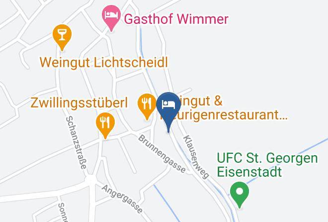 Eisenstadt - Gastezimmer Maria Filbert Maps