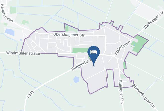 Stadt Hannover - Gastezimmer Niewerth Maps