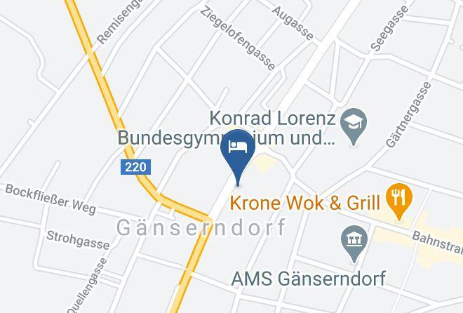 Ganserndorf - Gastezimmer Prager Maps