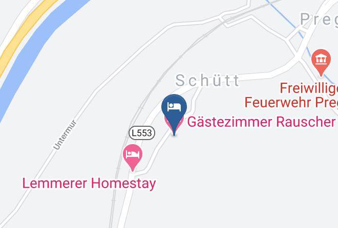 Murtal District - Gastezimmer Rauscher Maps
