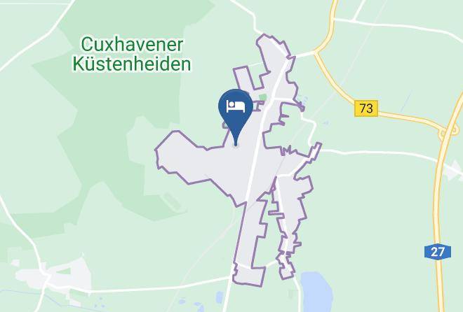 Cuxhaven - Gastezimmer Rutel Maps