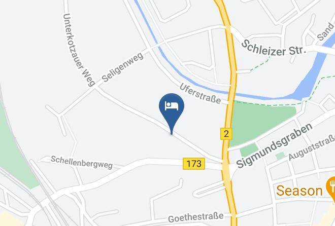 Hof - Gastezimmer Und Monteurzimmer Hof Maps