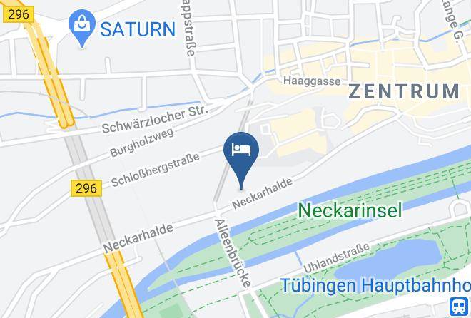 Tubingen - Gastezimmer Unterm Schloss Maps