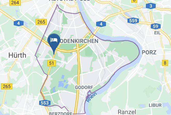 Cologne - Gastezimmer Zum Neuenhof Maps