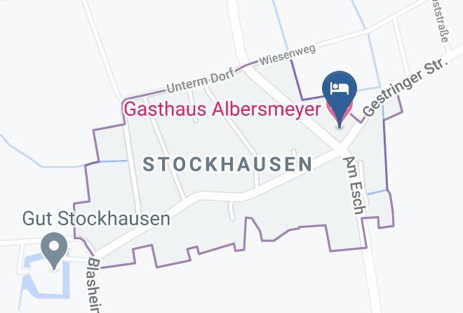 Minden Lubbecke - Gasthaus Albersmeyer Maps