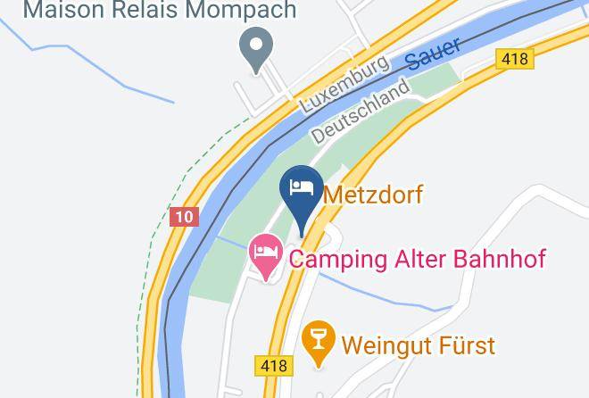 Trier Saarburg - Gasthaus Alter Bahnhof Maps