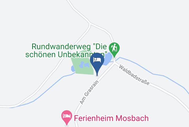 Wartburgkreis - Gasthaus Am Waldbad Maps