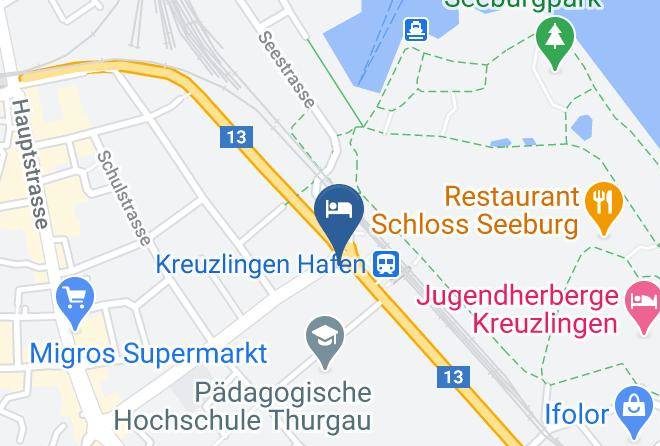 Kreuzlingen - Gasthaus Bahnhof Hafen Hanspeter Gubler Maps