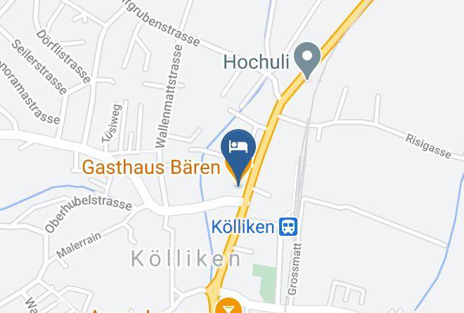 Zofingen - Gasthaus Baren Ag Maps