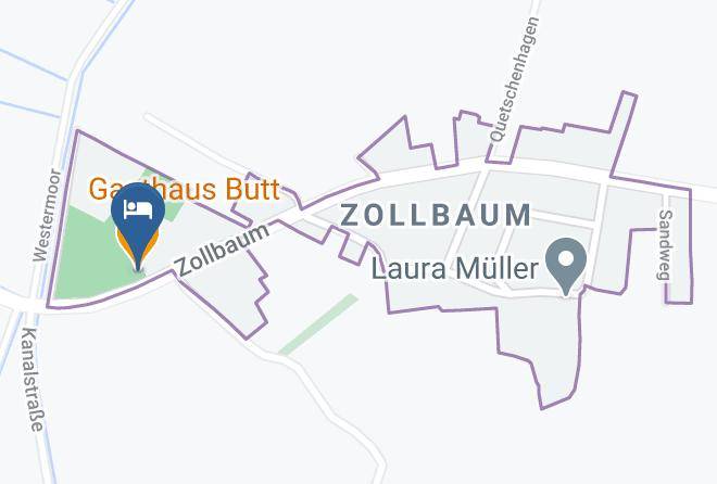 Cuxhaven - Gasthaus Butt Maps