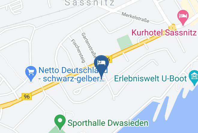 Vorpommern Rugen - Gasthaus Crampas Maps