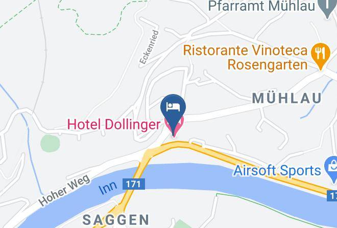 Innsbruck Stadt - Gasthaus Dollinger Maps