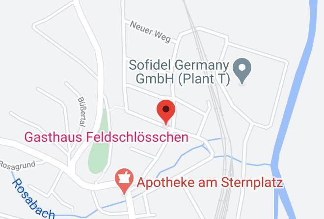 Schmalkalden Meiningen - Gasthaus Feldschlosschen Maps