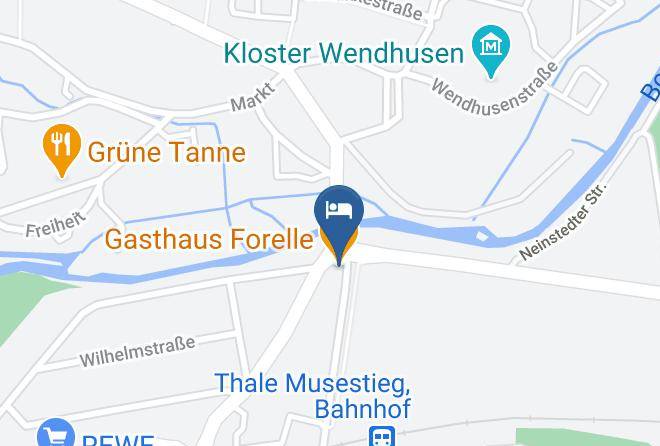 Harz - Gasthaus Forelle Maps