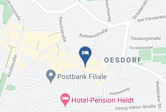 Hameln Pyrmont - Gasthaus Gaste Liesel Bad Pyrmont Maps