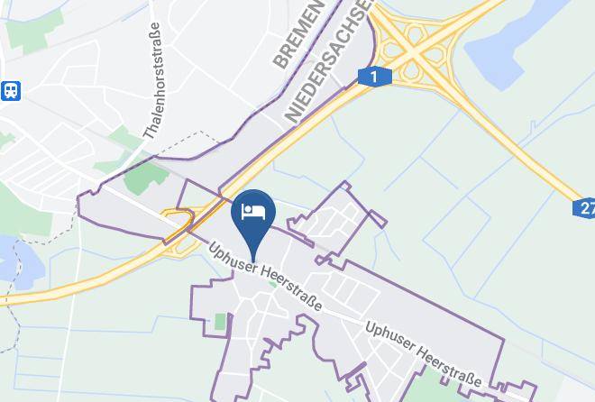 Verden - Gasthaus Gerken Hotel Und Restaurant Maps