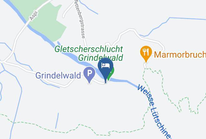 Interlaken Oberhasli - Gasthaus Gletscherschlucht Grindelwald Maps