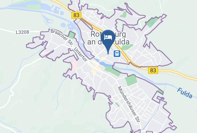 Hersfeld Rotenburg - Gasthaus Goldener Lowe Maps