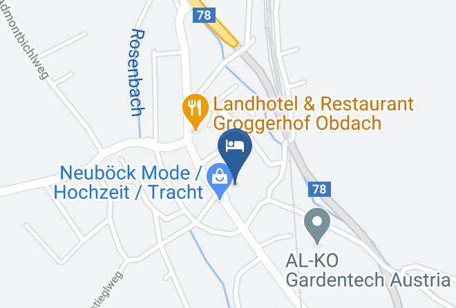 Murtal District - Gasthaus Grillitsch Rosslwirt Maps