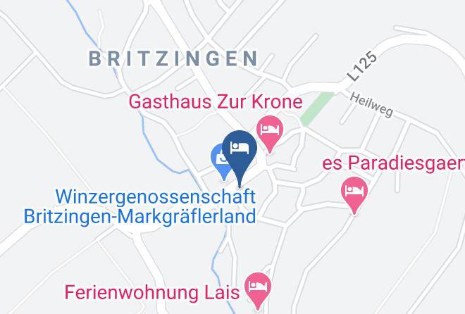 Breisgau Hochschwarzwald - Gasthaus Hirschen Maps