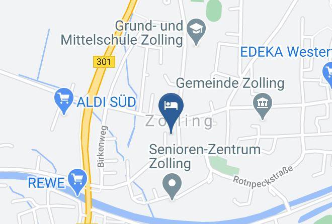 Freising - Gasthaus Horhammer Alter Wirt Maps