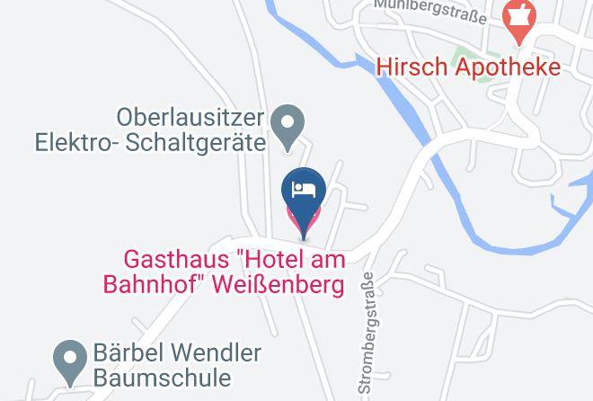 Gasthaus Hotel Am Bahnhof Weisenberg Map