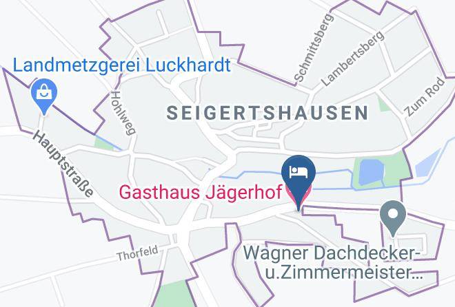 Schwalm Eder Kreis - Gasthaus Jagerhof Maps