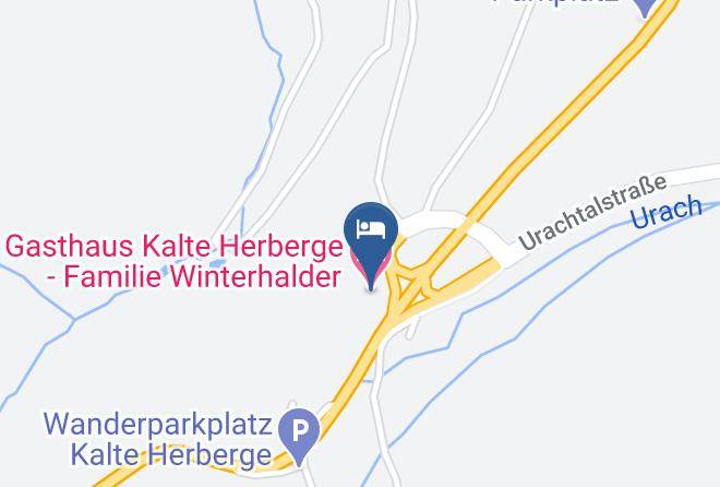 Schwarzwald Baar Kreis - Gasthaus Kalte Herberge Familie Winterhalder Maps