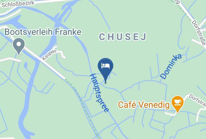 Oberspreewald Lausitz - Gasthaus Kaupen Nr 6 Maps